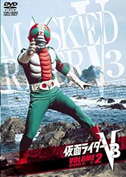 【中古】【39shop】【未使用】仮面ライダーV3★VOL.2 [DVD](新古品)｜アトリエ絵利奈