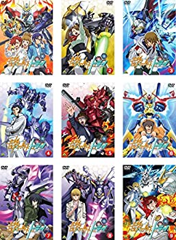 【中古】【39shop】ガンダムビルドファイターズトライ★[レンタル落ち] 全9巻セット [マーケットプレイスDVDセット商品]（良い）｜アトリエ絵利奈