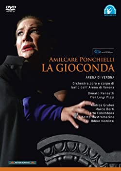 【中古】【39shop】【未使用】イタリア・オペラ★アミルカレ・ポンキエッリ:「ラ・ジョコンダ」全曲(2005年 日本語字幕付) [DVD](新古品)｜アトリエ絵利奈