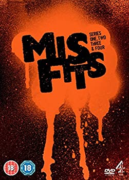 【中古】【39shop】【未使用】Misfits★(Series 1 - 4) - 9-DVD Box Set ( Mis fits: Series One%カンマ% Two%カンマ% Three & Four ) [ NON-USA FORMAT%カンマ% PAL%カンマ% Reg.2 Import(新古品)|アトリエ絵利奈