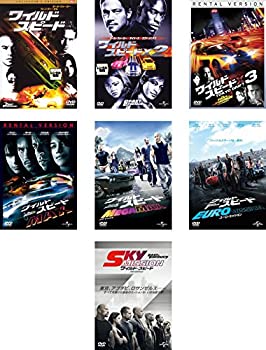 【中古】【39shop】ワイルド★スピード 1 コレクターズ・エディション、X2、X3 TOKYO DRIFT、MAX、MEGA MAX、EURO MISSION、SKY MISSION▽レンタル [レンタル落ち]（良い）｜アトリエ絵利奈