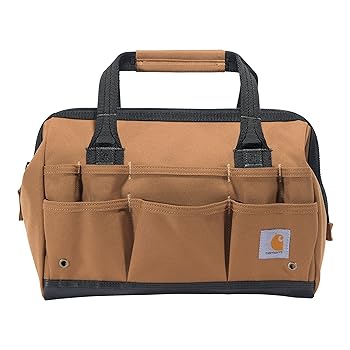 【中古】CARHARTTカーハート 14インチツールバッグ カハートブラウン 【レガシーシリーズ】[並行輸入品]