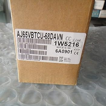 【中古】（取りつくろう取り替えっこ用） 当て嵌めるする MITSUBISHI/三菱 AJ65VBTCU-68DAVN CC-Linkディジタル－アナログうつり変わり社会的単位