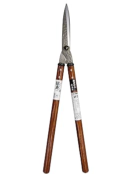 【中古】五十嵐截断機製作 鋼典 安来鋼付鎚目刈込鋏 160粍 A-17