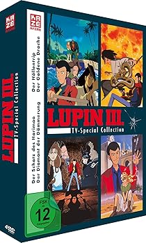 【中古】Lupin the Third - TV-Special Collection (4 TV-Specials) - DVD Box ( 4 DVDs)