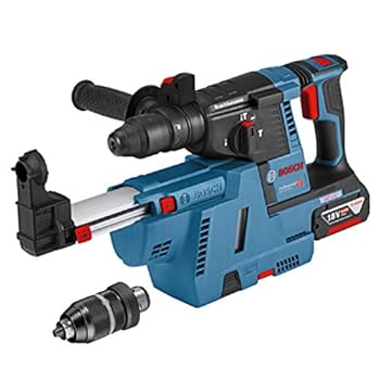 【中古】Bosch Professional(ボッシュ) SDSつけ加える18Vコードレスハンマードリル(吸じんアダプタ) GBH -26FGDE