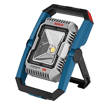 【中古】Bosch Professional(ボッシュ) 14V・18V コードレス写真用照明 1,900lm (本体のみ、乾電池・申し受ける器別売り) GLI18V-1900