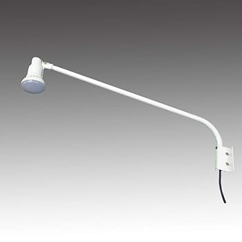 【中古】室外用LED点火装置20W 200W好いかげんに形 手仕掛ける 本体白いこと 手長965粍(3000K白熱電球色)