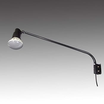 【中古】室外用LED点火装置40W 400W好いかげんに形 +手仕掛ける（本体色：黒いこと 手長965粍） (3000K白熱電球色)