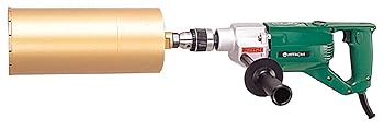 【中古】HiKOKI(ハイコーキ) ダイヤモンドコアドリル ビット径120mm AC100V 760W DC120