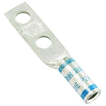 【中古】【39shop】パンドウイット★国内正規品 銅製圧縮端子 標準バレル 2つ穴 50個入 LCD6-14A-L(非常に良い)|アトリエ絵利奈