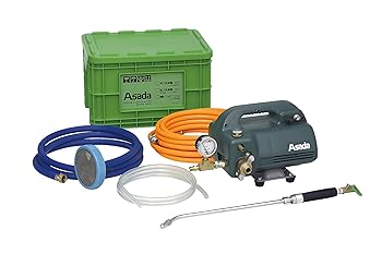 【中古】アサダ EP45H ホビー40(圧力計付)高圧洗浄機(電動100V冷水タイプ)