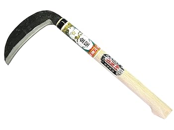 【中古】キンボシ(Kinboshi) 金星A級木鎌 165粍 柄付 120272