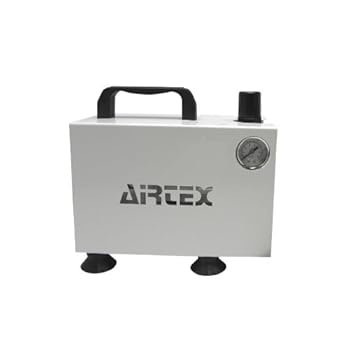 【中古】エアテックス コンプレッサー APC-018-1 ホワイト