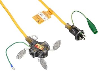 【中古】ハタヤ 3芯延長コード 20M SX-203K 黄色
