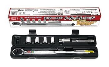 【中古】エマーソン(Emerson) トルクレンチ トルク対応レンジ 40?200N・m トルク精度 ±4% 12.7mm (1/2インチ) 103N・mプリセットタイプ 14/17/19/24mm+2