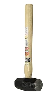 【中古】浅香工業 金象印 石頭ハンマー 1.1 柄付(ダルマセット)
