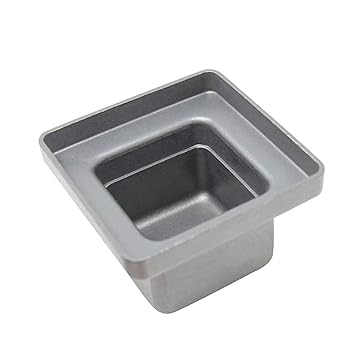 【中古】白光 ステンレス鋼ポット 75mmX75粍 風変わり厚地の外套 A1540