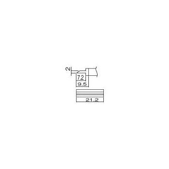 【中古】白光(HAKKO) コテサキ/スパチュラ21.2 T121403