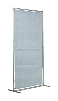 【中古】吉野 火花用衝立アルミパイプ 1×2 単体固定 YS12SFBW