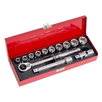 【中古】【39shop】SK11(エスケー11)★ソケットレンチセット TS-413M 13PCS 差込角:12.7mm 13点 1セット(非常に良い)|アトリエ絵利奈