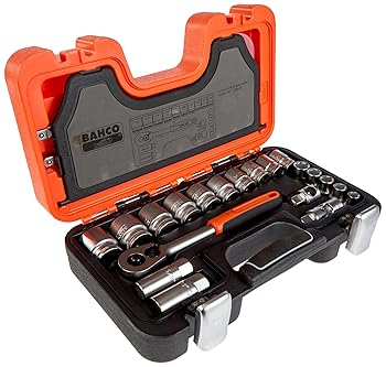 【中古】【39shop】BAHCO(バーコ)★Socket Wrench Set インチソケットセット 1/2 差込角12.7mm S240AF(非常に良い)|アトリエ絵利奈