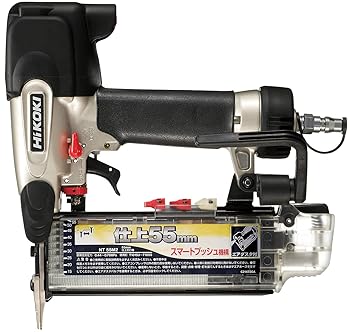 【中古】HiKOKI(ハイコーキ) 仕上釘打機 釘足長(仕上釘15~55粍、超仕上釘15~50粍) NT55M2