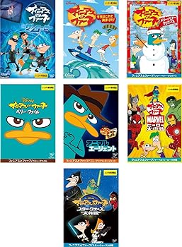 【中古】フィニアスとファーブ ザ・ムービー、今日はこれで決まりだ!、メリー・ペリー・クリスマス、ペリー・ファイル、アニマル・エージェント、マーベ