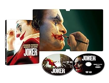 【中古】ジョーカー スチールブック仕様 4K ULTRA HD&ブルーレイセ ット (限定生産/2枚組) [Blu-ray]