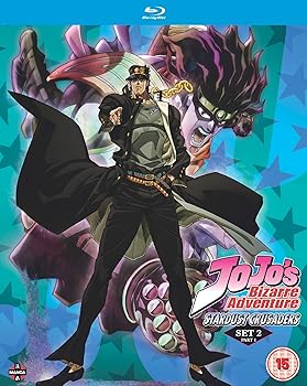 【中古】JoJos Bizarre Adventure Set Two: Stardust Crusaders Part One (Eps 1-24) - Blu-ray