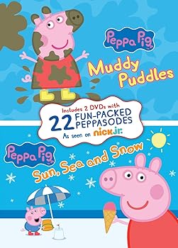【中古】Peppa Pig: Muddy Puddles/Sun, Sea And Snow [DVD]
