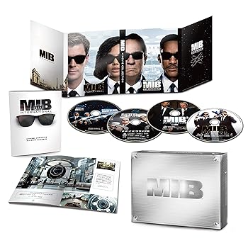 【中古】【39shop】メン・イン・ブラック★4ムービー・コレクターズBOX(ブルーレイセット)(初回生産限定) [Blu-ray](非常に良い)｜アトリエ絵利奈