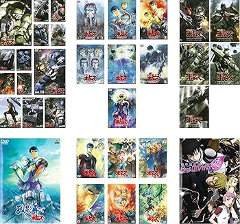 【中古】【39shop】装甲騎兵★ボトムズ TV版 全13巻 + ペールゼン ファイルズ 全6巻 + ペールゼン ファイルズ 劇場版 + OVA 全5巻 + 孤影再び + 幻影篇 全6巻 + Case(良い)|アトリエ絵利奈