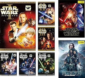 【中古】【39shop】スター・ウォーズエピソード★1 ファントム・メナス、2 クローンの攻撃、3 シスの復讐、4 新たなる希望、5 帝国の逆襲、6 ジェダイの帰還、フォー（良い）｜アトリエ絵利奈