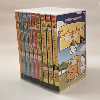 【中古】【39shop】ぐでたま★DVD 9巻セット [ぐでたま1~6 ぐでたまツアー1~3]（良い）｜アトリエ絵利奈