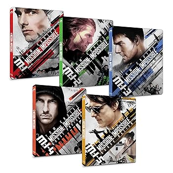 【中古】ミッション:インポッシブル 1~5シリーズセット スチールブック仕様ブルーレイ [Blu-ray]