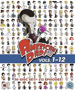 【中古】American Dad season 1-12 [DVD-PAL](Import)