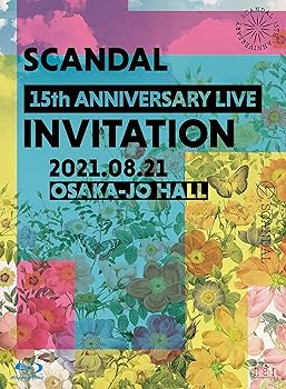 【中古】SCANDAL 15th ANNIVERSARY LIVE 『INVITATION』 at OSAKA-JO HALL [Blu-ray初回限定盤]｜アトリエ絵利奈