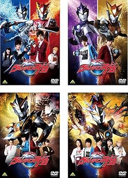 【中古】【39shop】ウルトラマン★R/B ルーブ [レンタル落ち] 全4巻セット [マーケットプレイスDVDセット商品](非常に良い)｜アトリエ絵利奈