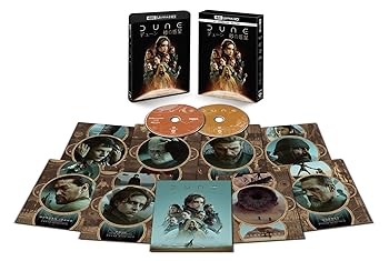 【中古】(初回仕様) DUNE/デューン 砂の惑星 (4K ULTRA HD&ブルーレイセット)(2枚組/キャラクターカード全9種セット付)[4K ULTRA HD + Blu-ray]