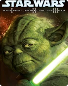 【中古】スター・ウォーズ プリクエル・トリロジー ブルーレイ スチール・ブック仕様(3枚組) [Blu-ray]