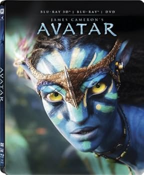 【中古】【39shop】アバター★スチールブック仕様 3Dブルーレイ＆DVDセット2枚組 [Blu-ray]（良い）｜アトリエ絵利奈