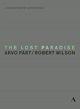 【中古】Lost Paradise - Arvo Part & Robert Wilson [DVD]