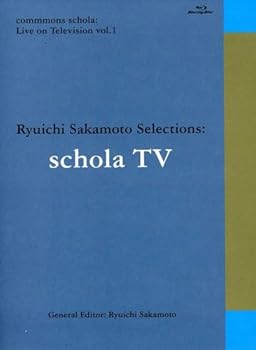 【中古】【39shop】commmons★schola: Live on Television vol. 1 Ryuichi Sakamoto Selections: schola TVBlu-ray(非常に良い)｜アトリエ絵利奈