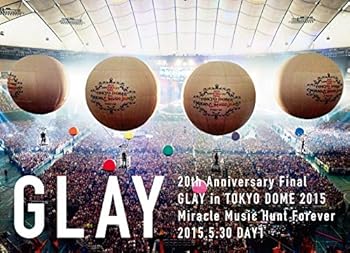 【中古】【39shop】20th★Anniversary Final GLAY in TOKYO DOME 2015 Miracle Music Hunt Forever[DVD-STANDARD EDITION-DAY1](非常に良い)｜アトリエ絵利奈