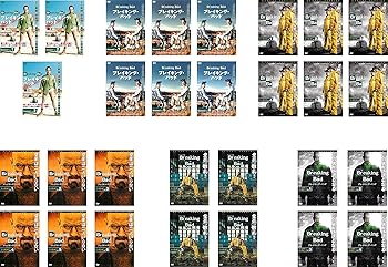 【中古】ブレイキング・バッド シーズン 1、2、3、4、5、ファイナル [レンタル落ち] 全29巻セット [マーケットプレイスDVDセット商品]