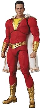 【中古】MAFEX マフェックス No.101 シャザム! 全高約160mm 塗装済み アクションフィギュア