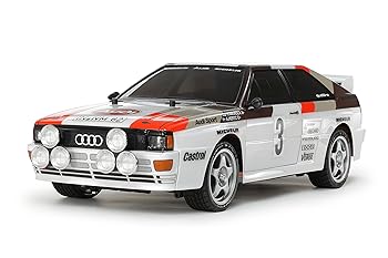 【中古】タミヤ 1/10電動RCカーシリーズ No.667 アウディ クワトロ ラリー A2 TT-02シャーシ 58667
