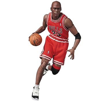 【中古】MAFEX マフェックス No.100 Michael Jordan Chicago Bulls 全高約165mm 塗装済み アクションフィギュア 18,654円