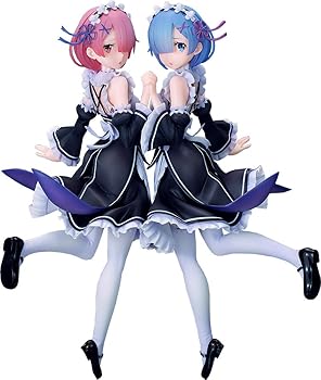 【中古】【39shop】Re:ゼロから始める異世界生活★レム&ラム Twins Ver. 1/7スケール PVC製 塗装済み完成品フィギュア(非常に良い)｜アトリエ絵利奈